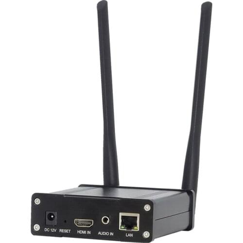 5.8G WIFI Wireless Video Broadcast RTMP Pusher HDMI HD Return NDI Graph Pusher Vmix