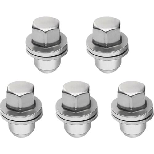 5Pcs / Kit Wheel Lug Nut for Land Rover Discovery 3 4 Range Rover L322 Sport