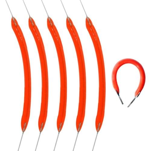 50PCS Bendable flexible filament 38mm DC3V Edison bulb DIY model transformation toy car transformation red 2200K