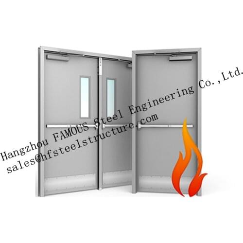 Residential Steel Fire Resistant Industrial Garage Doors With Remote Control