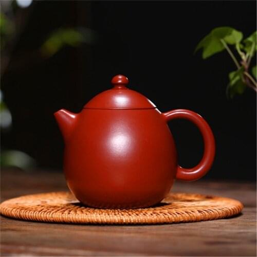Yixing Ore Mud Dahongpao Dragon Egg Teapot Purple Clay Kung Fu Tea Kettle Send Gift Box
