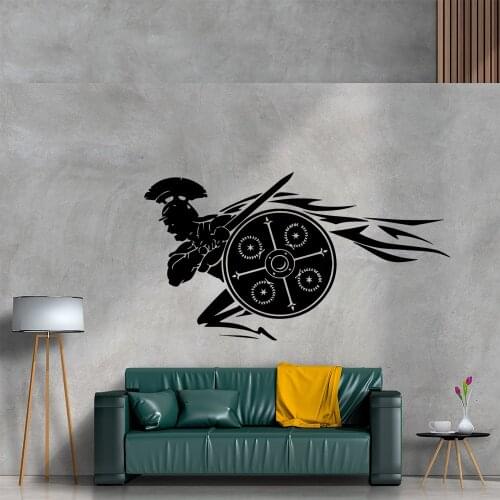 Beauty sparta Self Adhesive Vinyl Waterproof Wall Art Decal For Kids Rooms Decoration Wall Art MURAL Drop Shipping