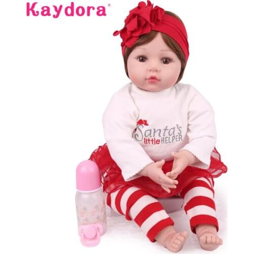 Princess Baby Dolls 24 inch 60cm Silicone Reborn Girl Play Toys Lifelike Menina Toddler Kids bed Playmate Child Birthday Gifts