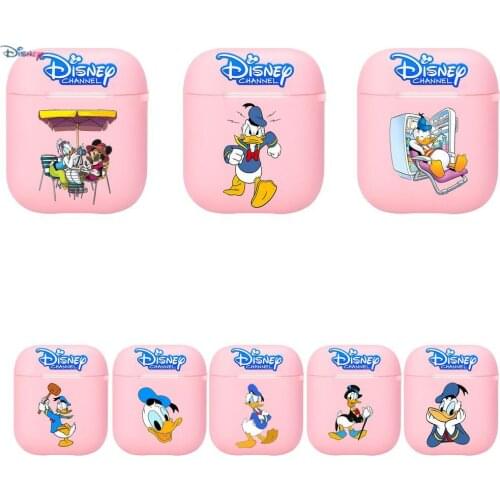 2021 new Disney Donald Duck Silicone Bluetooth Wireless Earphone Case for AirPods Protective Cover Skin Accessories Pods Chargin