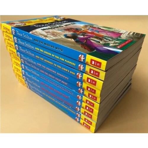 6-10 year 11-20 book/set Children English story book Geronimo Thea Stilton The Sisterhood English comic book Chapter Bridge Book
