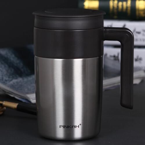 PINKAH 500ML Thermo Mug Office Cup 304Stainless Steel Coffee Mug With filter Water Cup For Tea Thermo Mug Insulated Thermo Cup