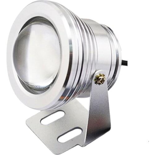 Professinal 10W Underwater LED Flood Wash Pool Waterproof Light Spot Lamp 12V Outdoor Worldwide White Blue Yellow Red Green