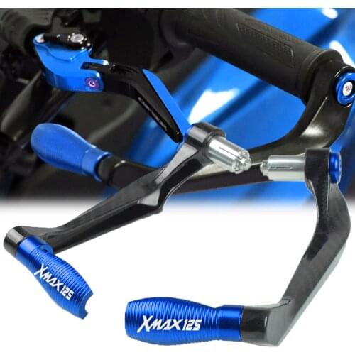 Universal Motorcycle CNC Aluminum 7/8" 22mm Handlebar Brake Clutch Levers Protector Guard FOR YAMAHA XMAX125 XMAX 125 AllyeaRs