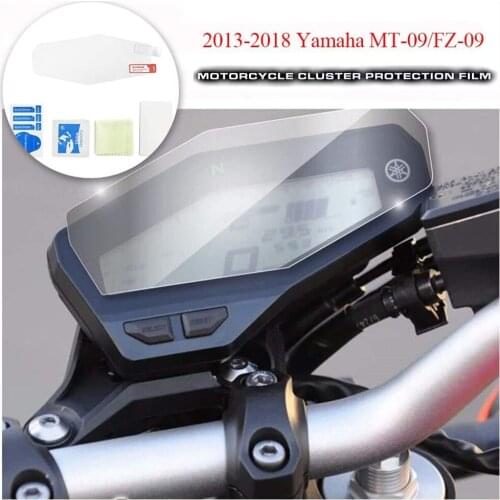 Motorcycle Cluster Scratch Protection Film Screen Protector For 2013 2014 2015 2016 2017 2018 Yamaha MT 09 FZ-09 MT-09 FZ09 MT09