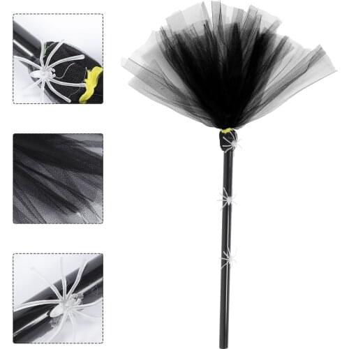 1Pc Creative Party Layout Broom Decorative Witch Cosplay Besom for