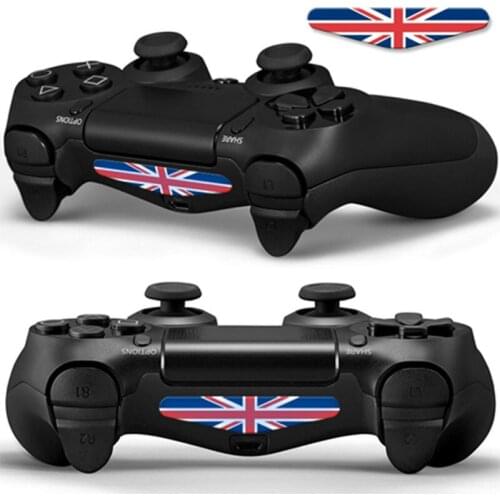 1PC Handle Sticker For PS4 4 Game Controller Light Bar PVC Decals P9YE