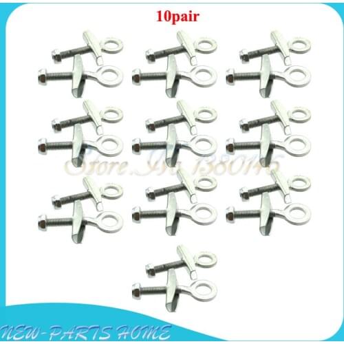 10 Sets Alex Chain Adjuster Tensioner For Chinese Mini Moto Dirt Pocket Bike 47cc 49cc