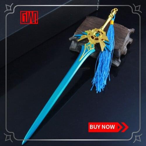 Game Peripheral Sword Toy Weapon Weapon Blade Alloy Metal Toy Model Sword Toy Decoration