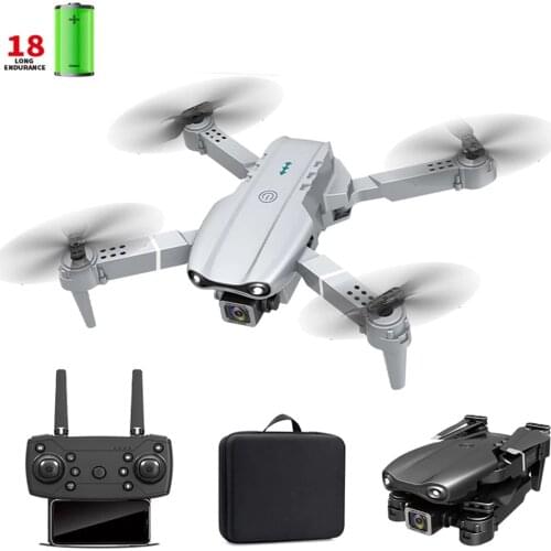 2021 New Hj97 Mini Drone 4k Professional H-d Dual Camera 1080p Wifi Drone Flying 18 Minutes Fpv Quadcopter Rc Helicopter