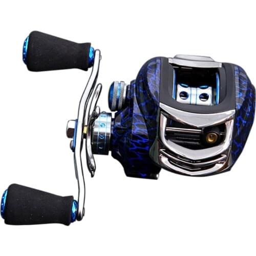 LB Baitcasting Reel Sea Fishing Reels 6.3:1 14+1BB Max Drag 11Lbs Casting Reel For Feeder Carp Fishing Left/Right Handed