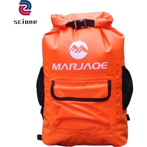 Beach Bag for Phone Waterproof Case Large Capacity PVC Bag High Quality Camouflage Swimming Bucket Shape Backpack Sea Bag Y006