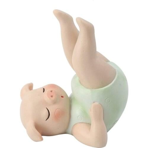 Resin Yoga pig portraits