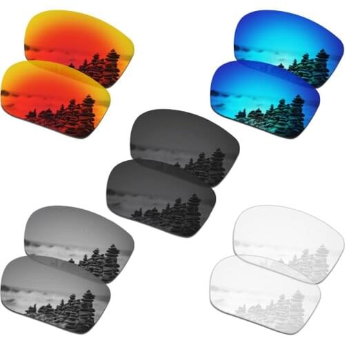 SmartVLT 5 Pairs Polarized Sunglasses Replacement Lenses for Oakley Triggerman - 5 Colors