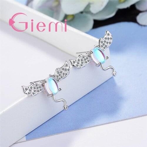 New Arrivals Latest Korean Style Hot Sale Fashion Jewelry Genuine 925 Sterling Silver Stud Earrings For Women Banquet Decoration