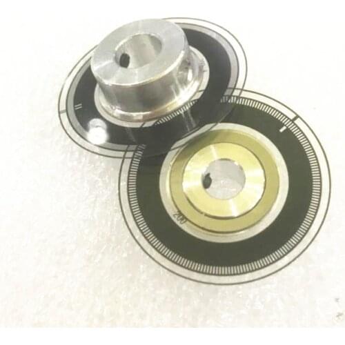 Encoder Disc disk sensor for HEDS-9731#A50 A54 500CPR AB 2CHANNEL Grating Counting outside diameter25.4mm