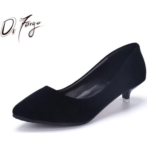 Женские туфли с каблуком-рюмочкой DRFARGO China At AliExpress