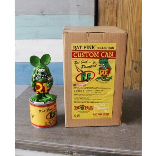 Vogue America Classic Cartoon Image Tales of the Rat Fink Resin Action Figure In New Box