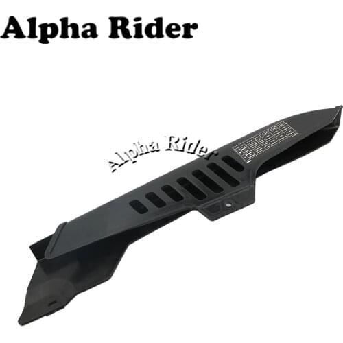For Yamaha DT125 DT125R DT200 DT230 DT Chain Cover Sprocket Frame Body Guard ABS Plastic Off Road Dirt Bike Black