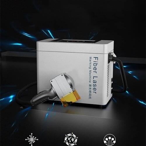 Mini Print Number 20W 30W Jpt Fiber Laser Marking Machine Portable For Electronics Industry Kitchen And Bathroom Metal