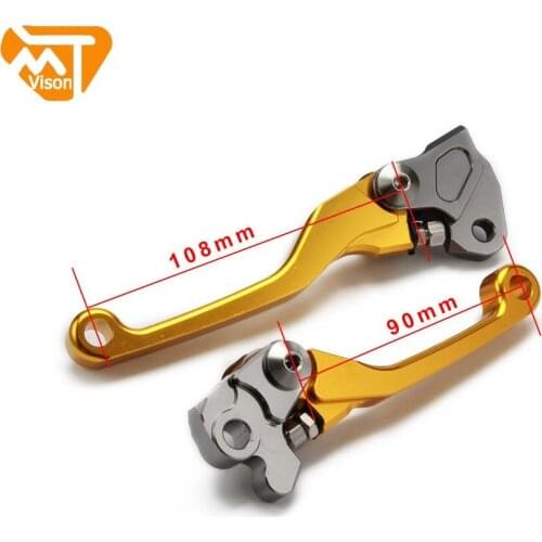 Motorcycle Pivot Foldable Clutch Brake Lever For SUZUKI RMZ250 2004 RMZ250 2007-2019 RMZ450 2005-2019 RMZ 250 450
