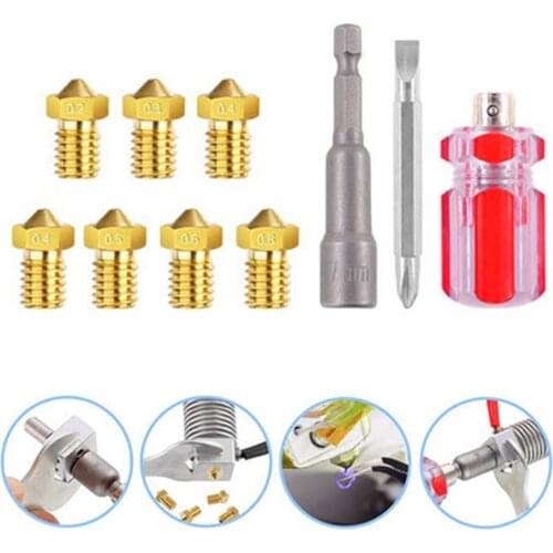 R58A 29Pieces 3D Printer Nozzle Cleaning Removal Tool Kit Including Cleaning Needles Knife Clean Up Kit Tweezers Scraper