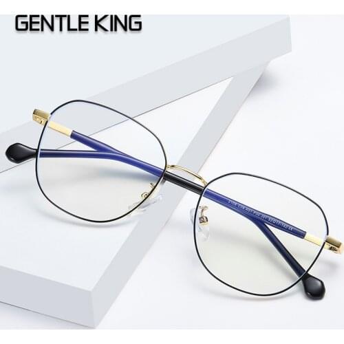 GENTLE KING Protection Blue Light Blocking Unisex Eyewear Women Anti Blue Rays Glasses Men Square Computer Eyeglasses Frame