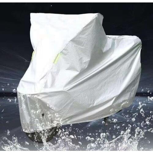 Electric vehicle rainproof cover electric vehicle clothing sunscreen cover thickened Oxford cloth sunshade dust-proof cover