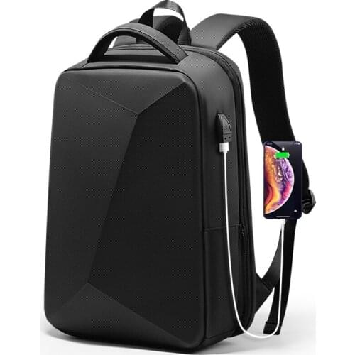 ROWE New Fashion Waterproof for 15.6-Inch Backpack Anti-Theft TSA lock Men Backpack USB Charging Business Travel Computer Bag