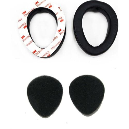 Protein Leather Replacement Ear Ear Pad Earpads Sponge Soft Foam Cushion for Sennheiser HD500 HD270 HD570 HD590 Headset