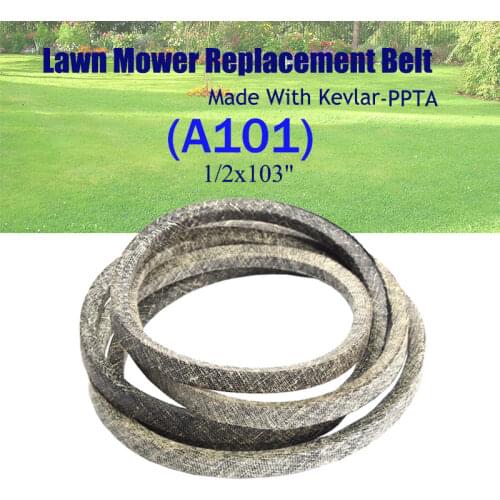 Replacement Belt 754-04219,954-04219 Dry Cloth Para Aramid Fiber GX20072,GY20570 for Kevlar Mower For John Deere 1/2x103"