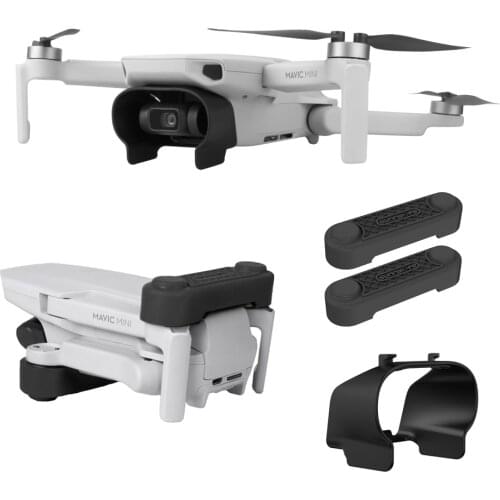 Mavic Mini 2/MINI SE Lens Hood Propeller stabilizers with Motor Cover Dron Protective Accessories for DJI Mini 2/Mavic Mini