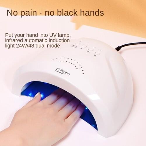 48W LED UV Lamp Nail Dryer Professional For Drying Gel Polish 30 Nails Drying Lamp For Manicure Nail Art Machine Nail Equipment