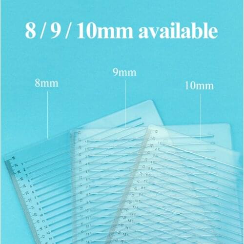 Auxiliary Tool Postgraduate Extrance Exam Straight Line Special Ruler Soft/Hard 8/9/10mm Transparent Ruler Square Ruler Supplies