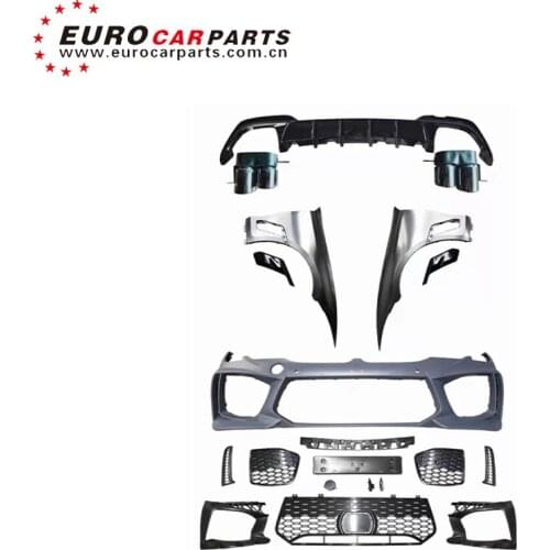 High quality 3 series G20 G28 M8 bodykit for G20 G28 to M8 style with front grille fender ducts and exhaust tips
