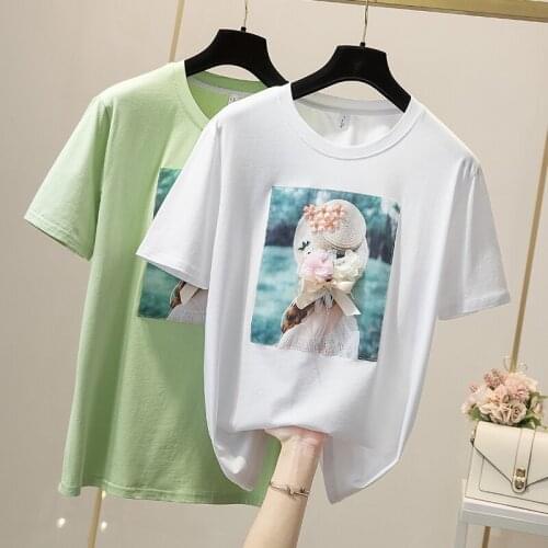 Женские хлопковые футболки YIBAKA China At AliExpress