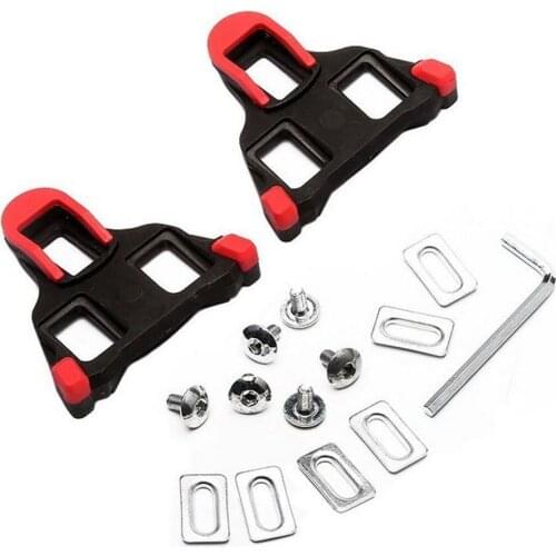 Self-Locking Bicycle Pedal Cleat 4.5 Degree Road Bike Lock Plate Universal Pedal Nylon Cycling Cleats Accessories