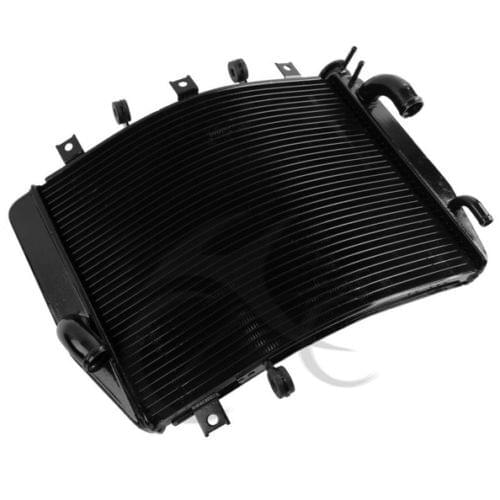 Motorcycle Aluminum Radiator Cooler For Kawasaki Ninja ZX6R ZX-6R ZX636 ZX6RR ZX600 2005-2006