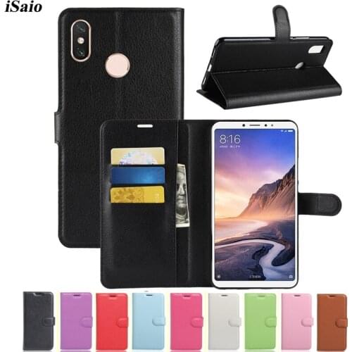 For Xiaomi Mi Max 3 Wallet Case Flip Leather Cover Xiomi Xiami Mi Max 3 Max3 Phone Case Funda Luxury Stand TPU Capa Card Slot