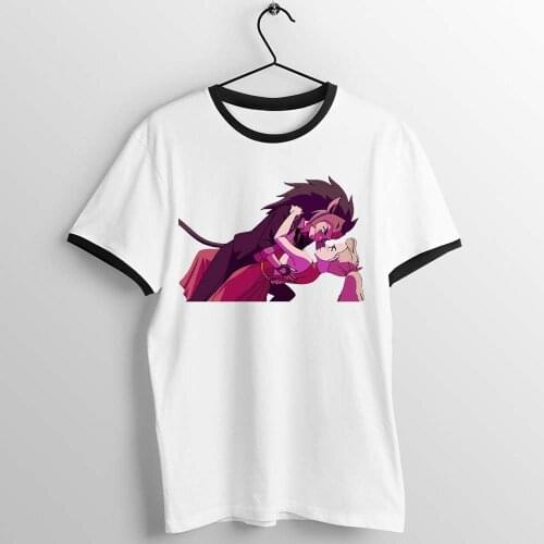 Unisex Men Women T Shirt She Ra Catra Kiss Lesbian Funny Artwork Printed Tee