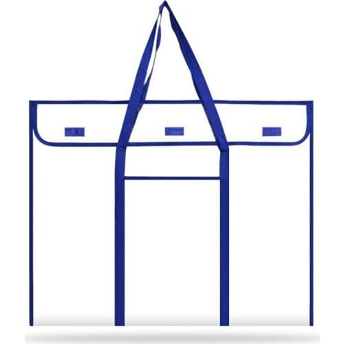 Bulletin Board Poster Art PVC Storage Pocket Chart with Accessories Pocket G88D