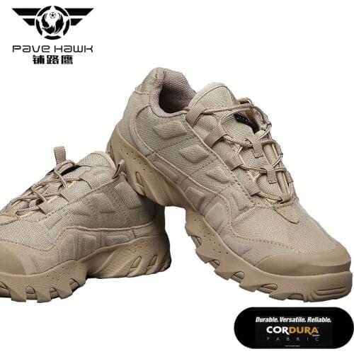PAVEHAWK Waterproof Men Desert Military Tactical Boots Male Outdoor Shoes Sneakers Women Non-Slip Work Duty Sport Climbing Shoes