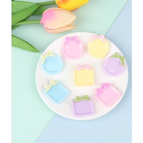 Hot! 5PCS 1:12 Dollhouse Mini Dessert Plate Miniature Kitchen Plates Dish Accessories Diy Toys for Baby