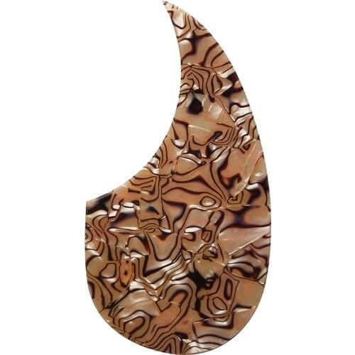 Pleroo Custom Guitar Parts - New 36 Inch OM Acoustic Guitar Pickguard Teardrop Shape, all Colors