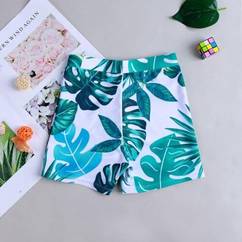 2021 new boys' swimming trunks comfortable and high elastic hot spring holiday for little boys