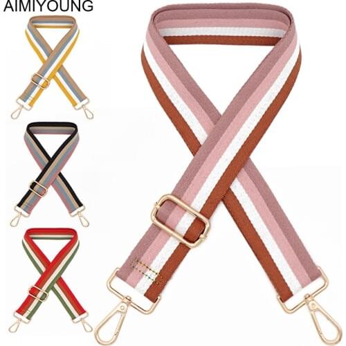 AIMIYOUNG Bag Straps Handbag Belt Shoulder Messenger Bag Wide Strap Replacement Strap Accessory Bag Part Adjustable Belt For Bag
